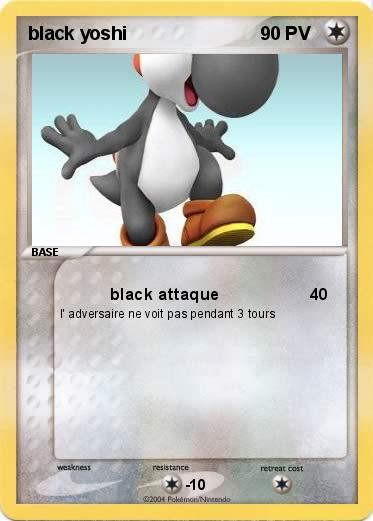 Pokemon black yoshi