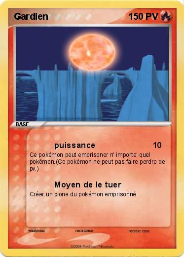 Pokemon Gardien