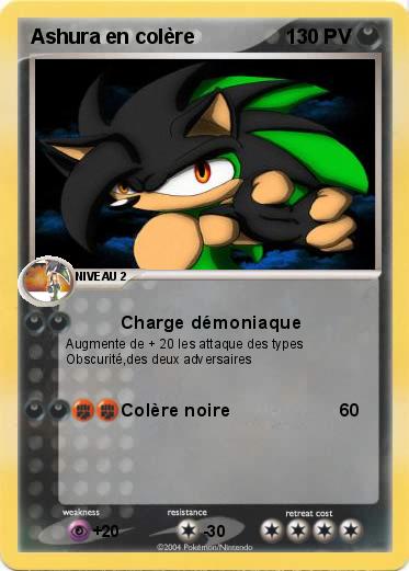 Pokemon Ashura en colère