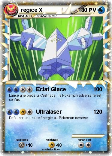 Pokemon regice X