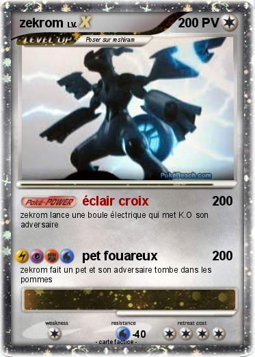 Pokemon zekrom