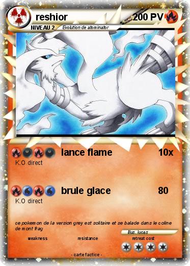 Pokemon reshior