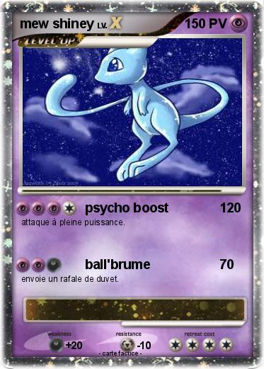 Pokemon mew shiney