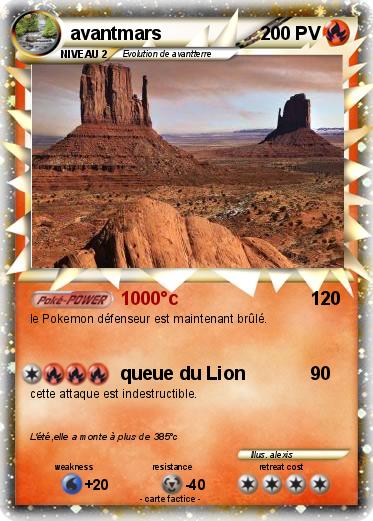 Pokemon avantmars
