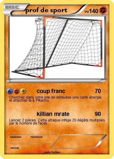 Pokemon prof de sport