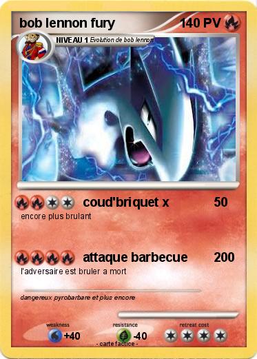 Pokemon bob lennon fury