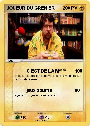 Pokemon JOUEUR DU GRENIER