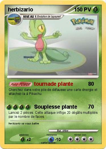 Pokemon herbizario