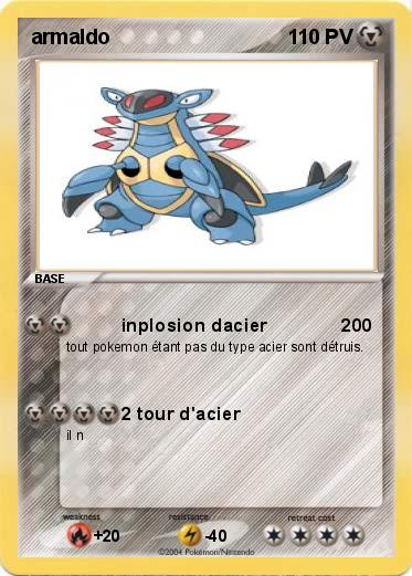 Pokemon armaldo