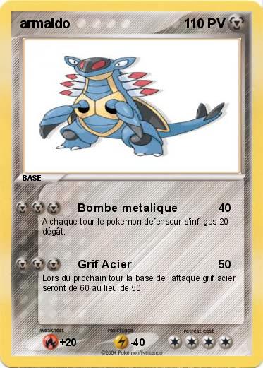 Pokemon armaldo