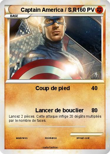 Pokemon Captain America / S.R