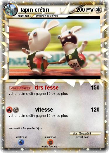 Pokemon lapin crétin