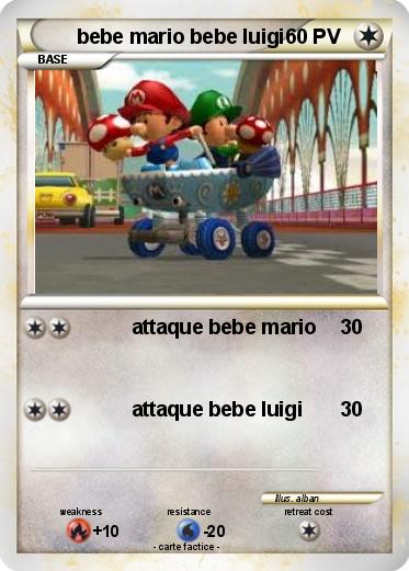 Pokemon bebe mario bebe luigi