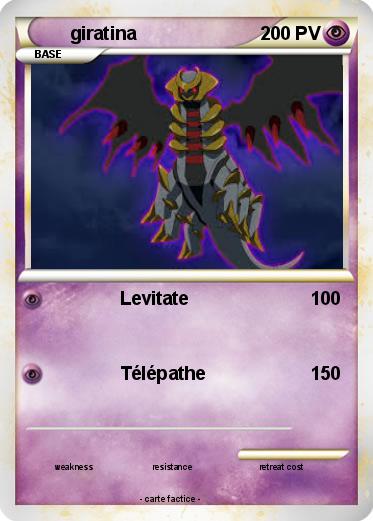 Pokemon giratina