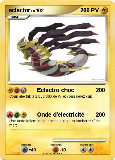 Pokemon eclector