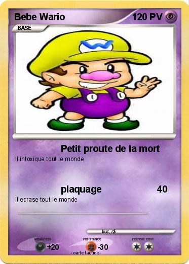 Pokemon Bebe Wario