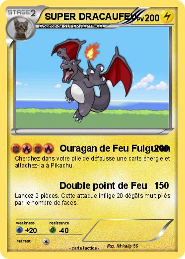 Pokemon SUPER DRACAUFEU