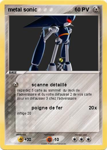 Pokemon metal sonic