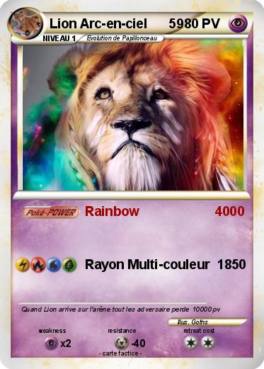 Pokemon Lion Arc-en-ciel      59
