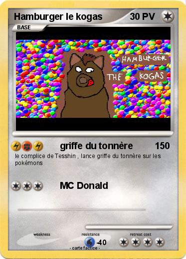 Pokemon Hamburger le kogas