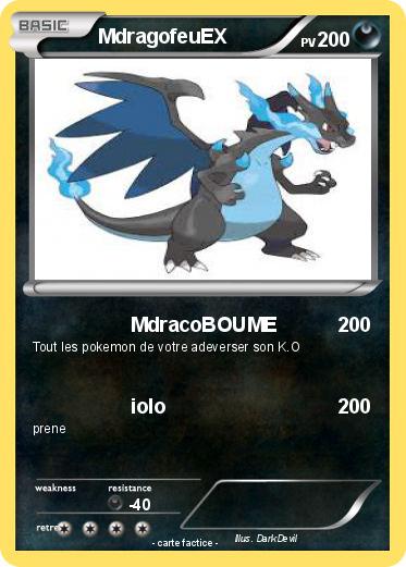 Pokemon MdragofeuEX