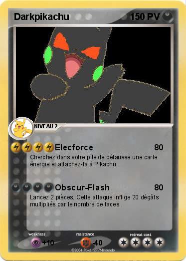 Pokemon Darkpikachu
