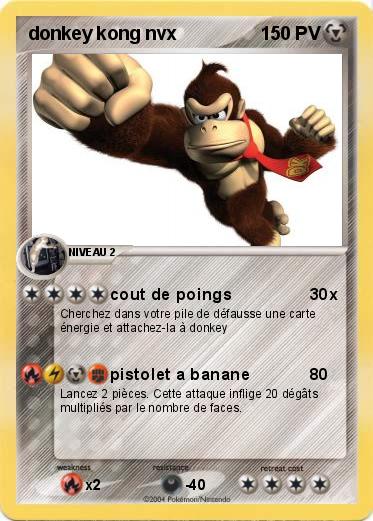 Pokemon donkey kong nvx