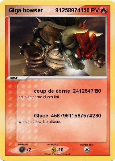 Pokemon Giga bowser        91258974