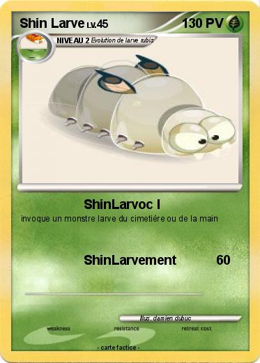 Pokemon Shin Larve