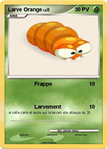 Pokemon Larve Orange