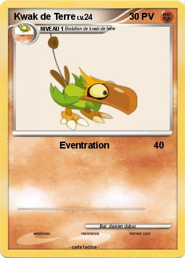 Pokemon Kwak de Terre