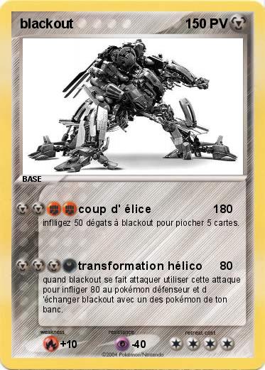 Pokemon blackout