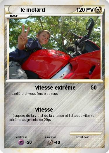 Pokemon le motard