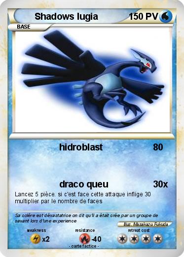 Pokemon Shadows lugia