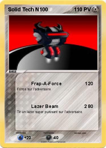 Pokemon Solid Tech N100