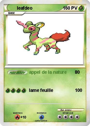 Pokemon leafdeo