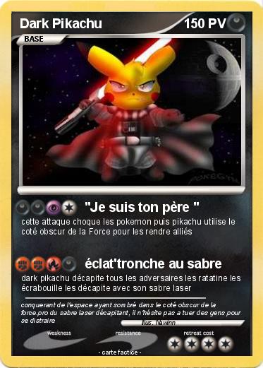 Pokemon Dark Pikachu