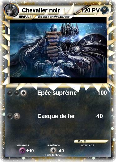 Pokemon Chevalier noir