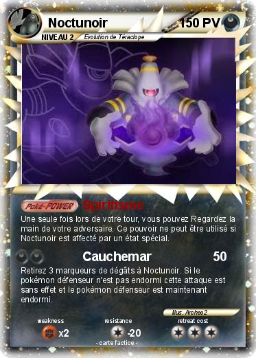 Pokemon Noctunoir