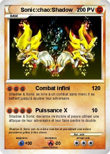 Pokemon Sonic:chao:Shadow