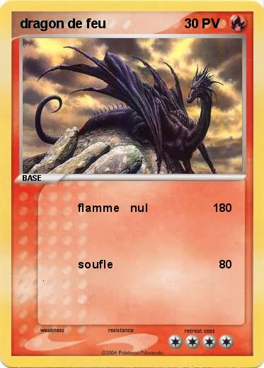 Pokemon dragon de feu
