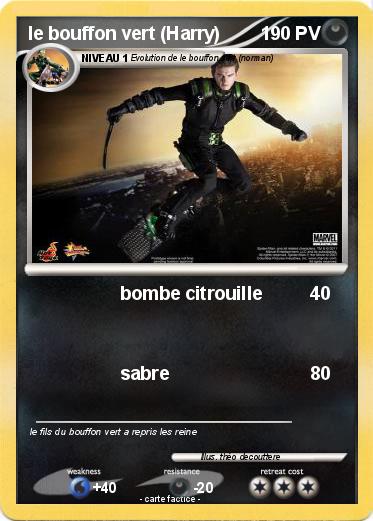 Pokemon le bouffon vert (Harry)