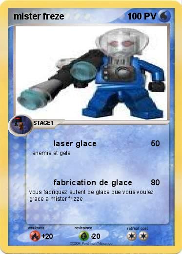 Pokemon mister freze