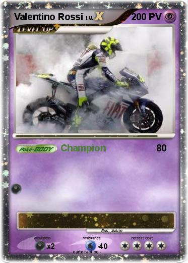 Pokemon Valentino Rossi