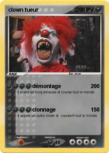Pokemon clown tueur