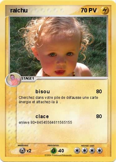 Pokemon  raichu