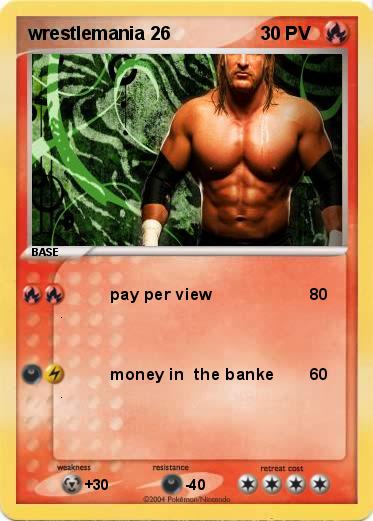 Pokemon wrestlemania 26
