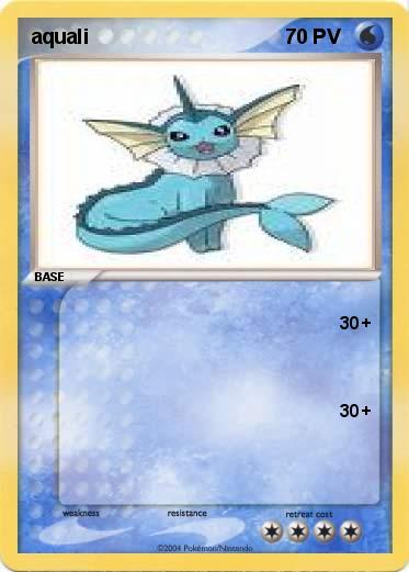 Pokemon aquali