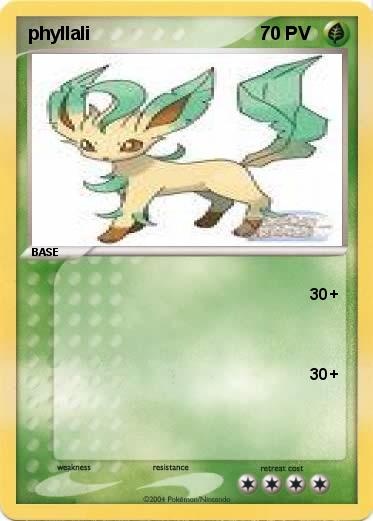 Pokemon phyllali