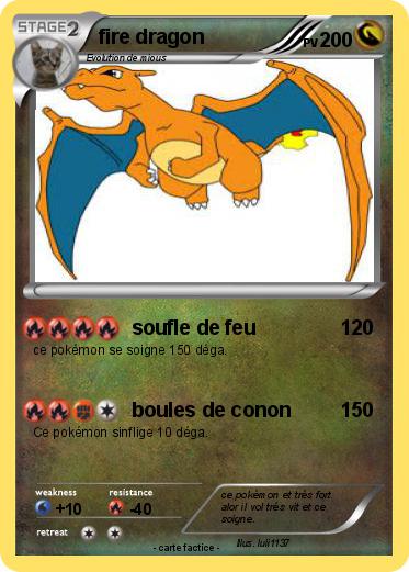 Pokemon fire dragon